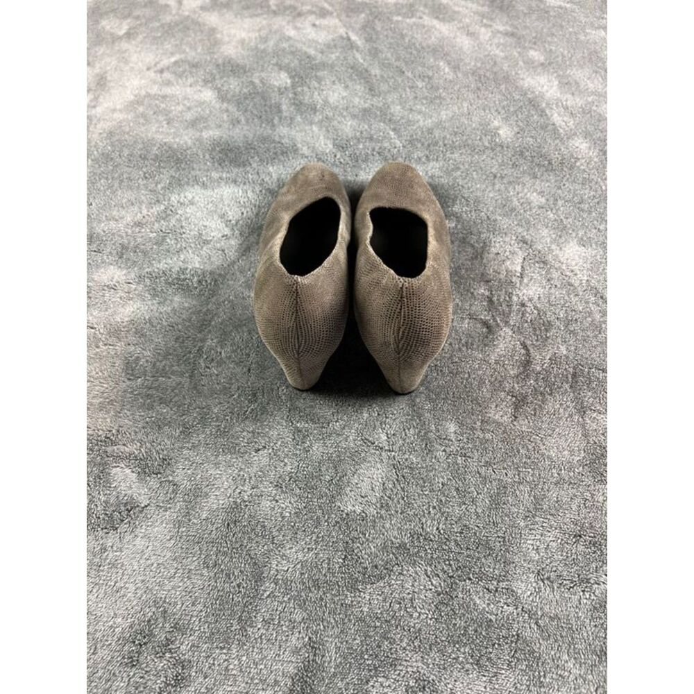 Stuart Weitzman Women's Leather Lizard Embossed W… - image 5